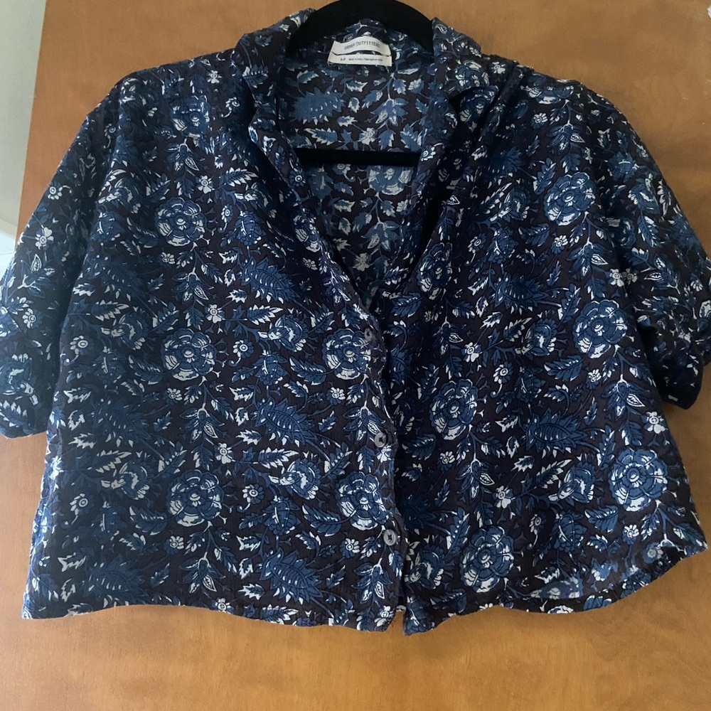 Urban Outfitters floral blouse